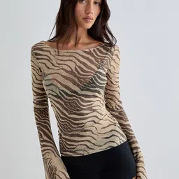 StyleCast x Revolte Print Top image 3