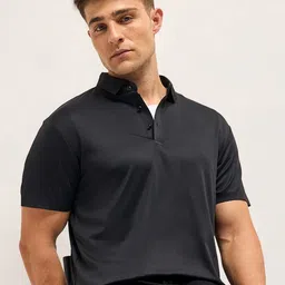 THE BEAR HOUSE Men Polo Collar Slim Fit T-shirt-picture-10