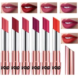 VOLO Set Of 6 Creme Matte Lipstick - 3.5g Each image 2