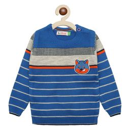 KNITCO Unisex Kids Striped Pullover-picture-16