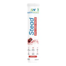 Steadfast Nutrition Apple Cider Vinegar Tablets for Weight Loss, boost immunity and strengthen | 500mg ACV with Pomegranate, Vitamin C, B6, B12, Sugar-Free, 20 Effervescent Tablets (Apple)-image-71
