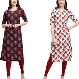 Ethnic basket Women Multi Kurtas-picture-23