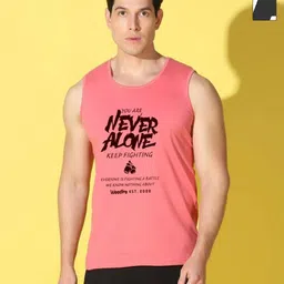 WOOSTRO Men Pack of 2 Typography Printed Round Neck Slim Fit Printed T-shirts-picture-19