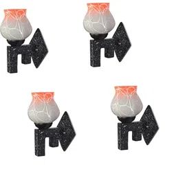 SOMIL Orange Glass Cylinder Printed Wall Lamps-picture-16