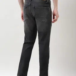 Peter England Casuals Men Slim Fit Mid-Rise Clean Look Light Fade Jeans image 2