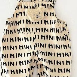 Ju Ju Jam Kids Printed Teddy Applique Cotton Romper image 3