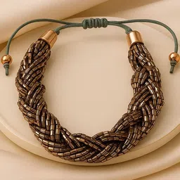 Jewelz Artificial Beaded Wraparound Bracelet-picture-13