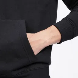 URBANICE Men Typography Printed Hooded Sweatshirt image 2