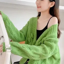 StyleCast Women Cable Knit Cardigan-picture-12