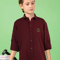 MashUp Boys Classic Opaque Casual Shirt-picture-20