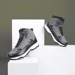 Adventra Sports Men Trekking Shoes-image-2