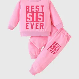 KUCHIPOO Girls Printed Sweatshirt and Joggers-image-91