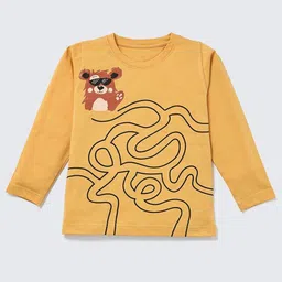 Nite Flite Kids Pure Cotton Graphic Printed T-shirt & Pyjamas Night Suit image 3