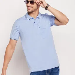 UNIBERRY Men Polo Collar T-shirt-image-4