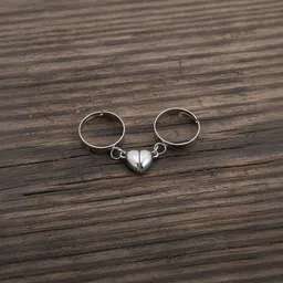 Zaphariq Silver-Plated Adjustable Finger Ring image 1