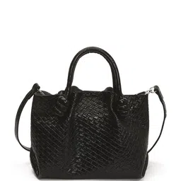 CORSICA Women Textured Structured Quilted Satchel Bag-picture-23