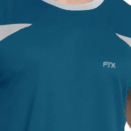 FTX Men Pack Of 4 Colourblocked Round Neck Dry-Fit Gym Vests image 5