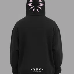 TheBTclub Men Printed Hooded Sweatshirt image 3