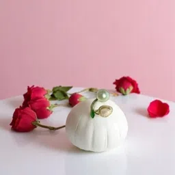 CIKIT Artificial Pearls Beaded Floral Shaped Studs image 3