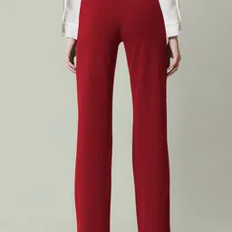 Dream Beauty Fashion Women Straight Fit High-Rise Easy Wash Pleated Trousers image 5