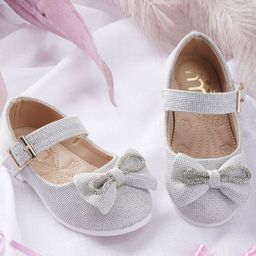 NESKA MODA Girls Woven Design Mojaris-picture-19
