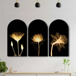 Livin'luxe Black MDF Other Wall Paintings-picture-33