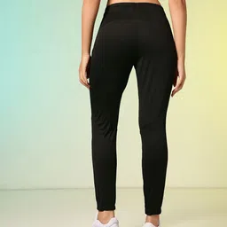 HRX by Hrithik Roshan Women Typography Printed Running Joggers image 5