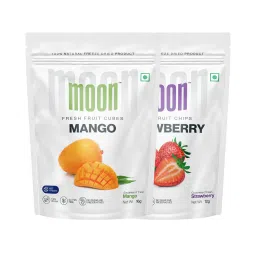 Moon Freeze Dried Mango Cube and Strawberry Chips combo-image-19