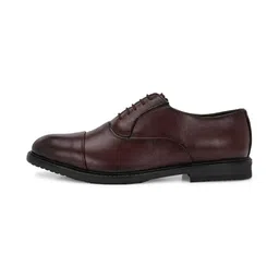 Inflation Men Leather Cushioned Footbed Formal Oxfords Shoes image 4