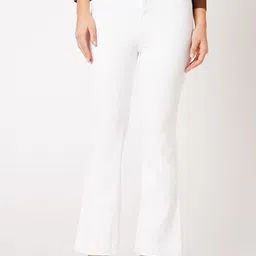 Kraus Jeans Women Flared High-Rise Jeans-picture-29