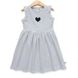 JusCubs Striped Fit & Flare Dress-picture-57