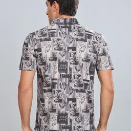 BULLMER Men Standard Opaque Printed Casual Shirt image 2