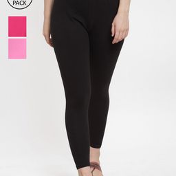 GRACIT Women Pack Of 3 Leggings-picture-12