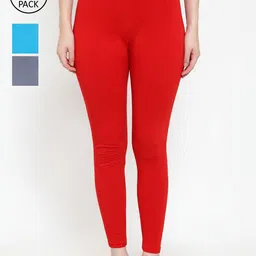 Jinfo Women Pack Of 3 Leggings-image-66