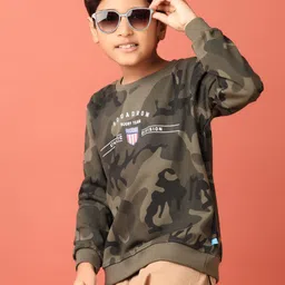 V-Mart Boys Camouflage Printed Sweatshirt-picture-17