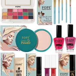 FOPE Set Of 14 Long Lasting Smudge Proof Party Glam Makeup Combo image 1
