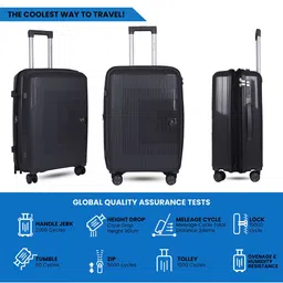 Polo Class Set Of 2 Textured Hard-Sided Trolley Bag image 3