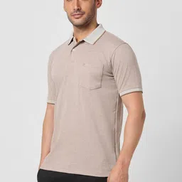 Peter England Men Polo Collar Pockets T-shirt image 3
