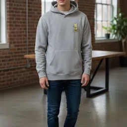 STARFOX Men Embroidered Hooded Sweatshirt-picture-27