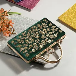 Anouk Embellished Box Clutch image 1
