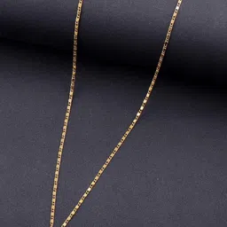 SZN Set Of 2 Gold-Plated Artificial Beaded Heart Shaped Enamelled Pendant With Chain image 4