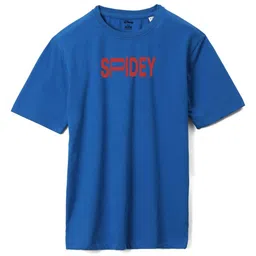 Wear Your Mind Boys Spider-Man Graphic Printed Round Neck Cotton Oversized T-shirt-picture-25