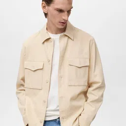 MANGO MAN Spread Collar Tailored Jacket-picture-46