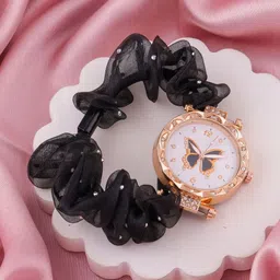 SZN Women Dial & Straps Analogue Watch Zudi Ribbin Black Av-image-39