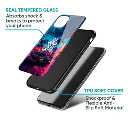 QRIOH Unisex iQOO Neo 10R 5G Quirky Shockproof Glass Back Case image 4