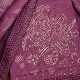 Soch Printed Unstitched Dress Material image 2