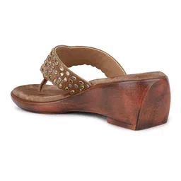 Inc 5 Embellished Ethnic Wedge Sandals image 5