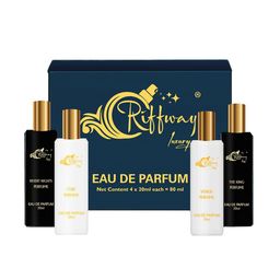 riffway Set Of 4 Desert Night- Cube- The King- Venus Eau De Parfum- 20 ml Each-picture-40