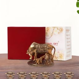 INTERNATIONAL GIFT Copper-Toned Religious Idol Showpiece-picture-14