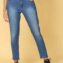 Bottums Women Mid Rise Clean Look Light Fade Skinny Fit Stretchable Jeans-picture-20